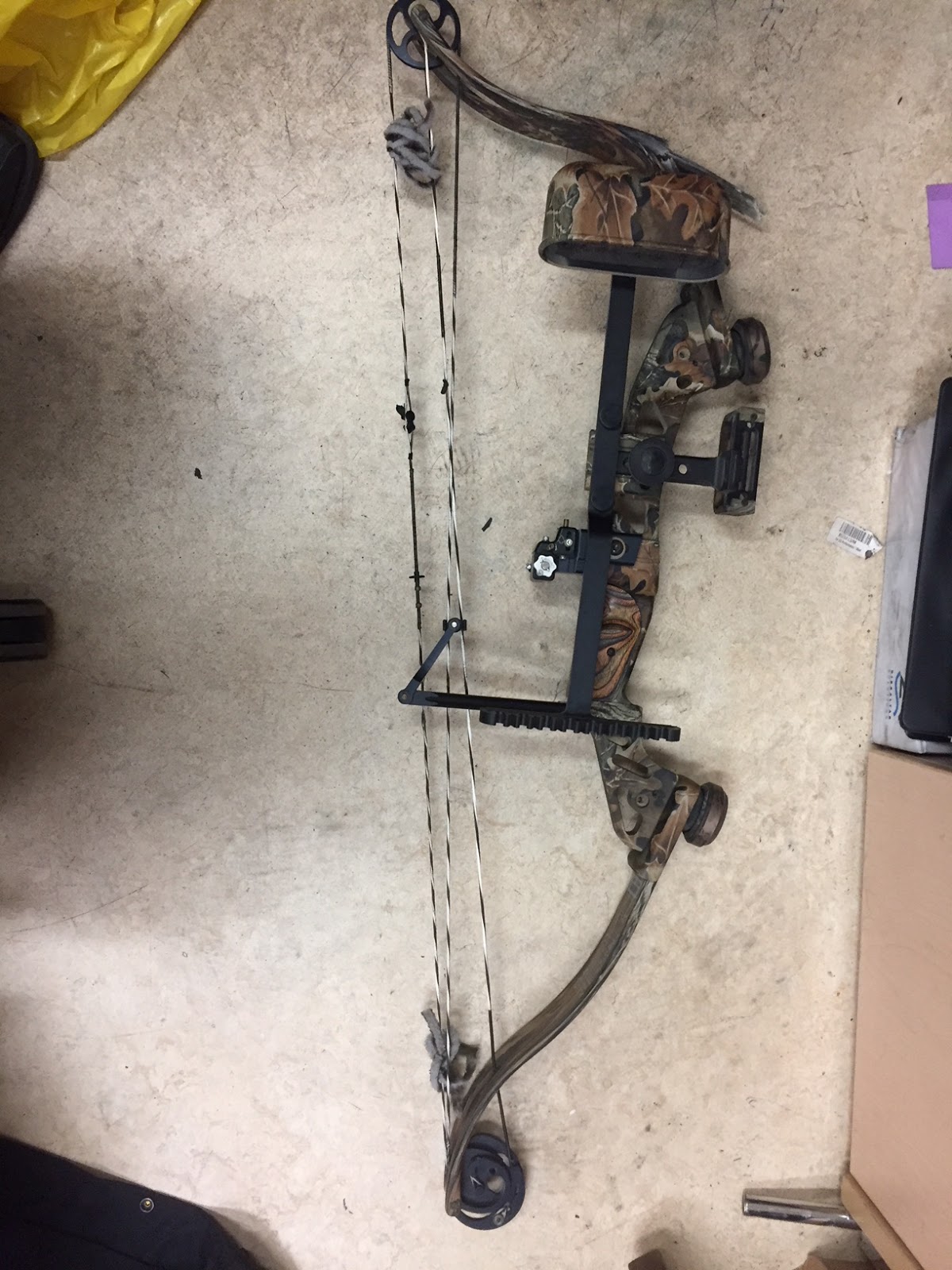 Project Gridless Broken Jennings Compound Bow Totalled, WriteOff