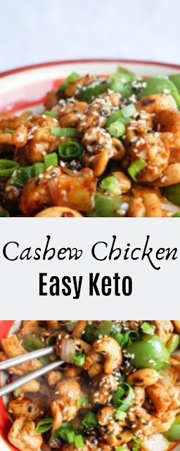 Easy Keto Cashew Chicken Easy Keto Cashew Chicken