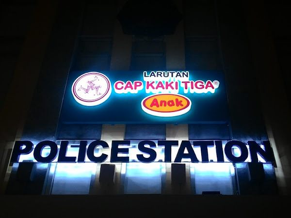 Aksi Polisi Cilik di Larutan Cap Kaki Tiga Anak Police Station KidZania