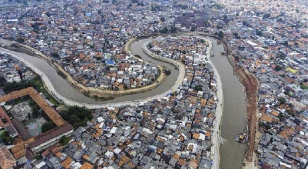 Belum Seperti Sungai di Seoul, Normalisasi Ciliwung Baru 48%