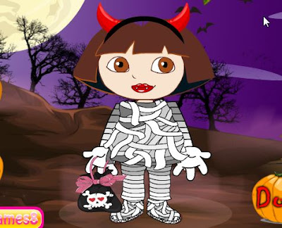 Dora Halloween game