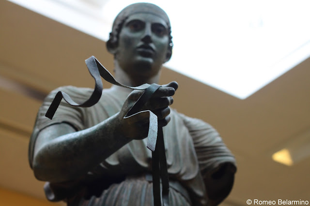 Charioteer of Delphi Bronze Statue Central Greece Attractions