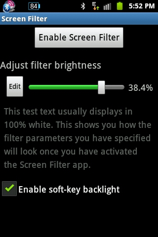 Decrease Screen Brightness below Minimum on Android - Android Panel