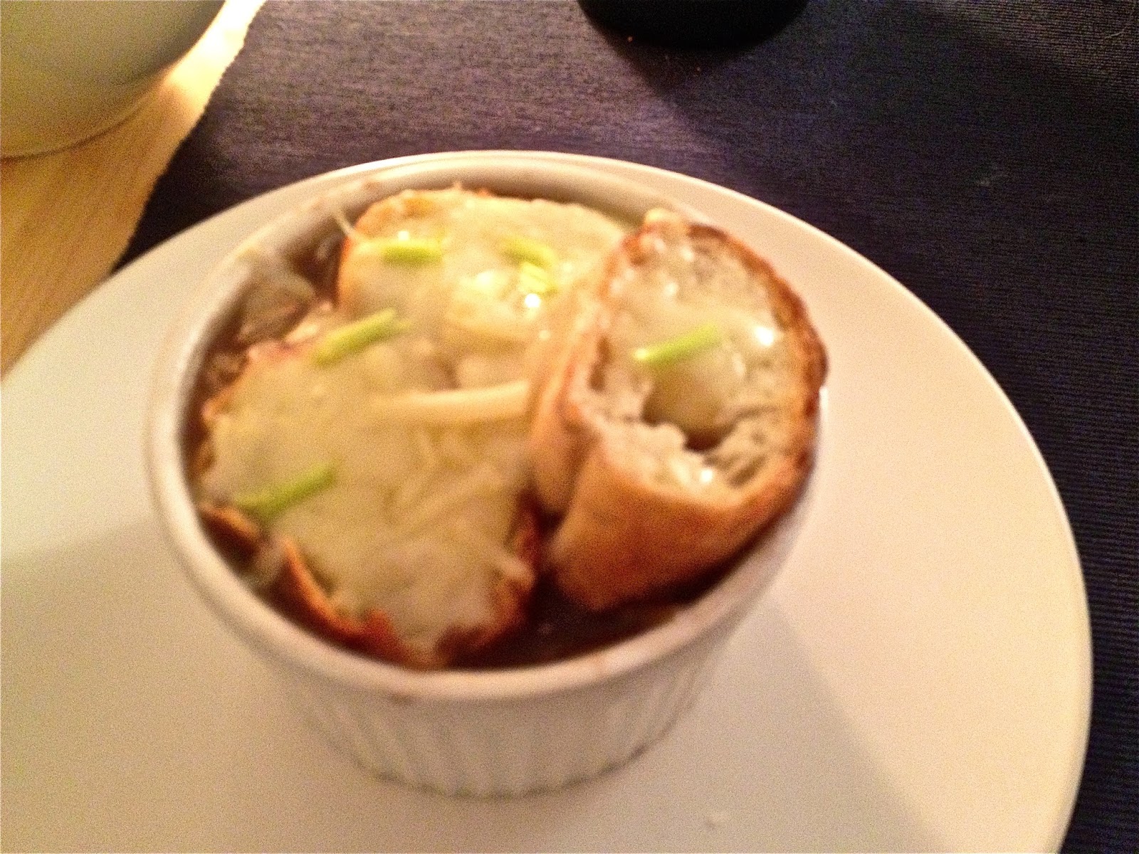 Avis: Vegetarian French onion soup