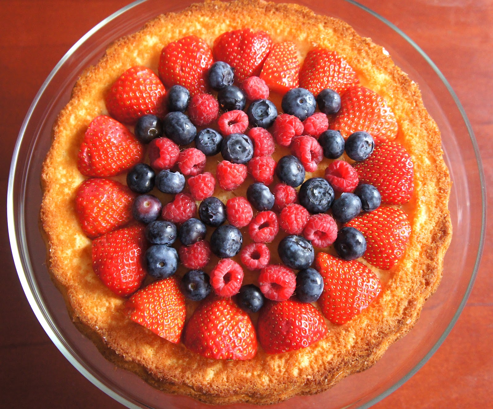 Biskuitboden für Obstkuchen