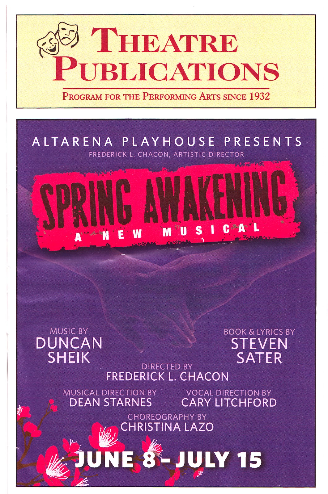 Mike The Content Producer: Spring Awakening at the Altarena Playhouse