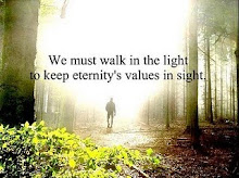 Walk in the light (spiritual) even during the night.