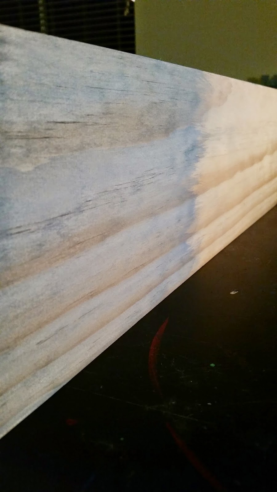 Project Enhancers by BeeSi Designs Staining wood with acrylic paint