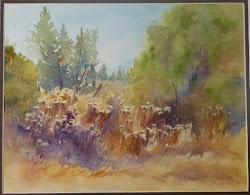 judy ironstone artist meet spring thistles vaughn heritage museum watercolor accepted obsession division open march