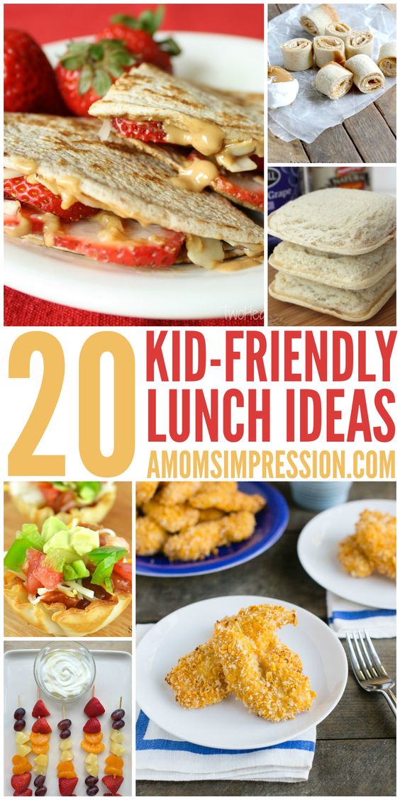 Here are 20 Kid Friendly Lunches that are perfect for Back to School. Bringing a lunch to school never looked so delicious!