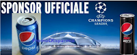 Concorso Pepsi: vinci 250 poltrone del tifoso e una partita Uefa Champions League Logo Concorso Pepsi: vinci 250 poltrone del tifoso e una partita Uefa Champions League