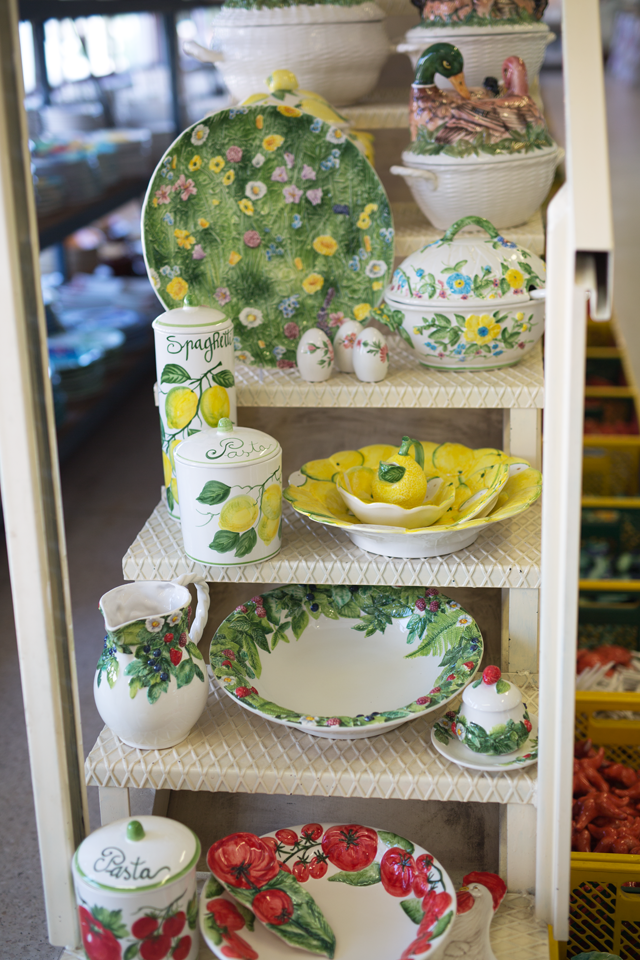 Marshalls Abroad Ceramic Shopping in Nove, Italy!