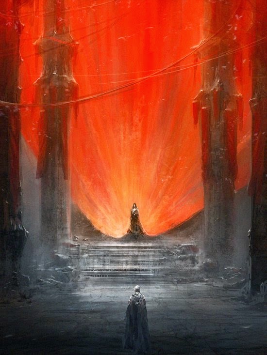 As sombrias ilustrações de fantasia e terror de Chris Cold Chris Cold deviantart ilustrações fantasia ficção sombria terror