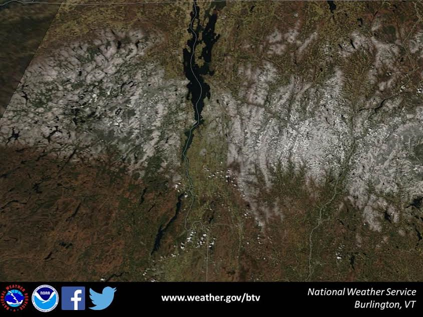 Matt's Weather Rapport Snow Be Gone Satellite Shows Aftermath Of