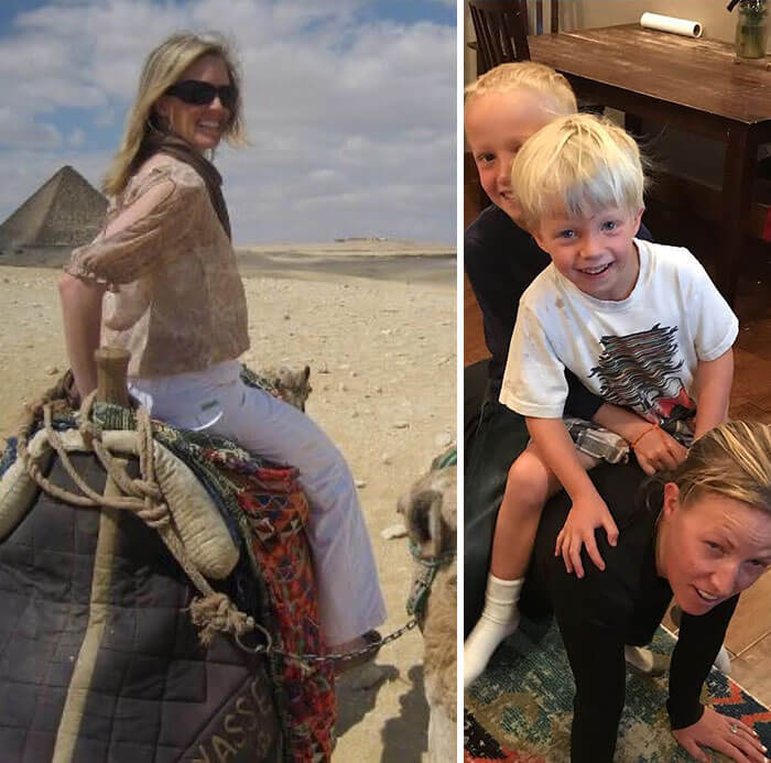 30 Fascinating Pictures of Parents Before And After Having Children