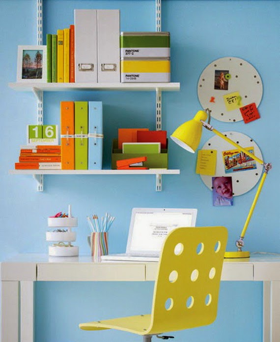 Hue Home Color Crush Urban Office Supplies Courtesy Of Stylish Eve