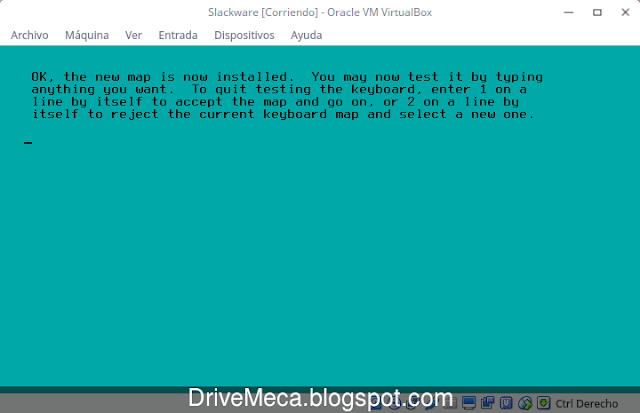 DriveMeca instalando Slackware Linux paso a paso