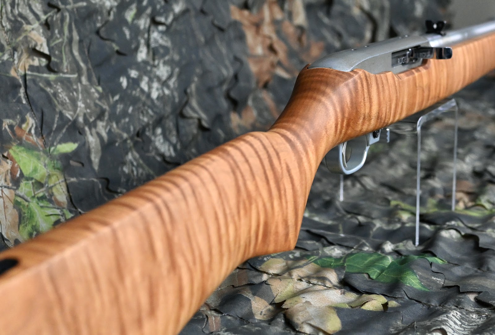 Ruger® 10/22 Takedown® Wood Stocks 10/22 Takedown Tiger Maple Stock