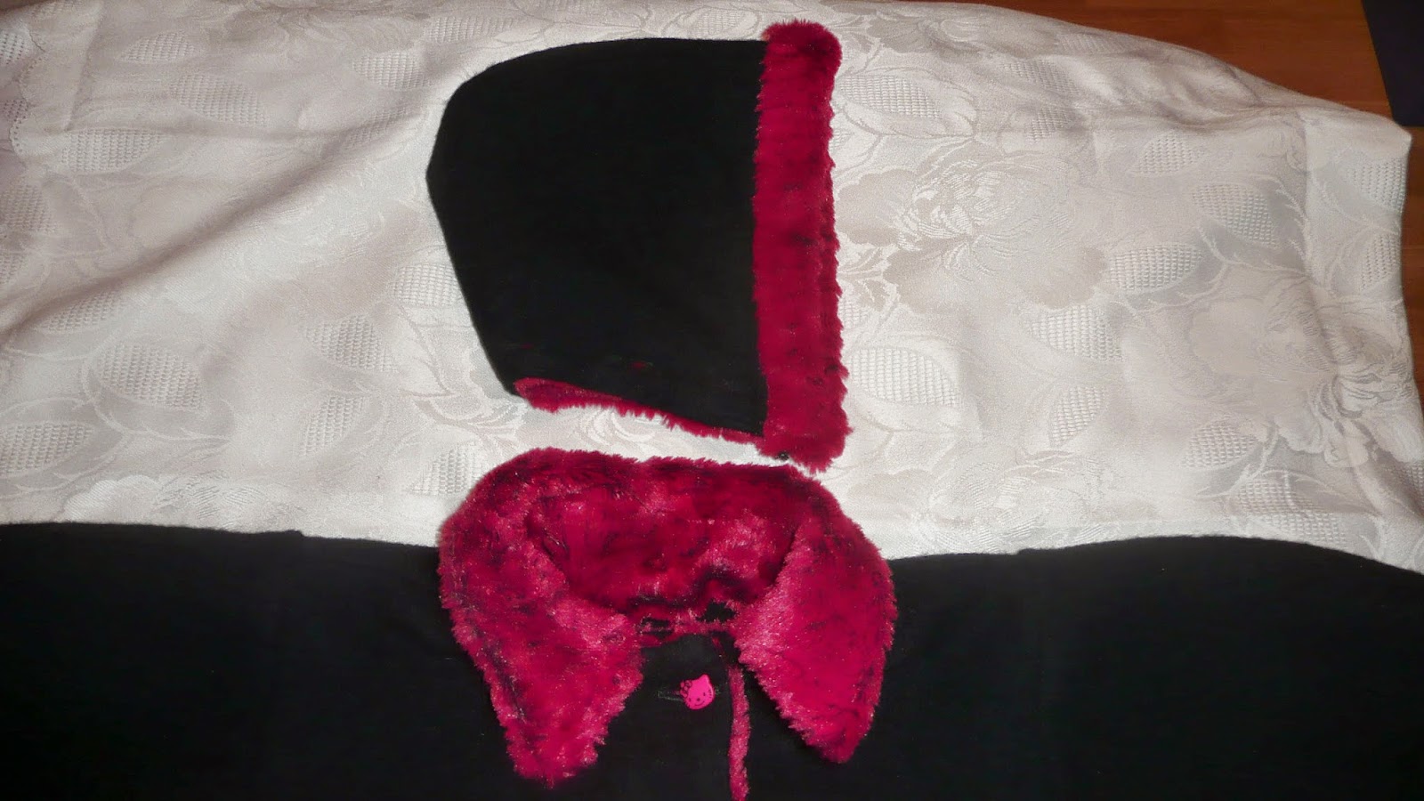 Ensemble Bonnet Et Tour De Cou (snood) Catimini Pour Fille - Couleur Jaune/orange - Occasion