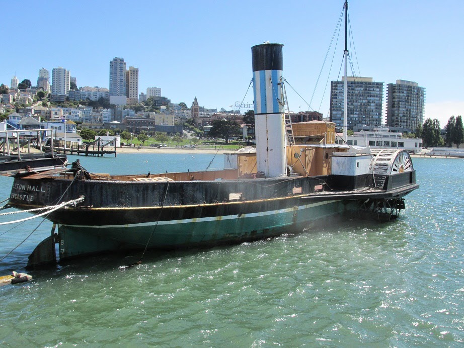 See the Last Remaining Paddle Wheel Tug Boat Western Trips