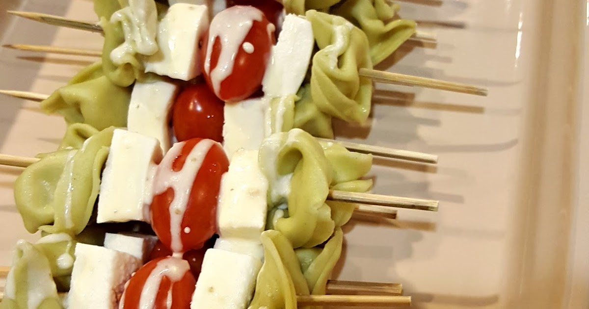 cookin' up north Pasta Salad on a Stick