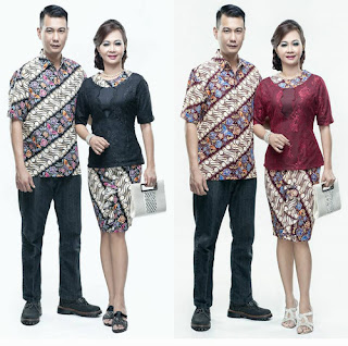 Model Baju Batik Couple Ibu Dan Anak