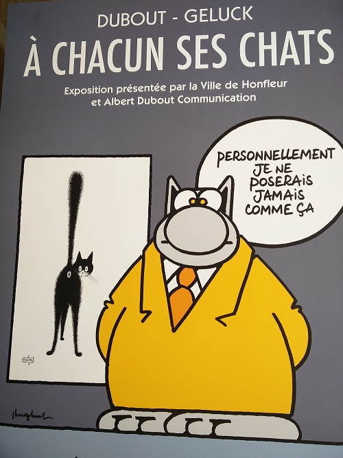 Geluck bagarre chat Le chat