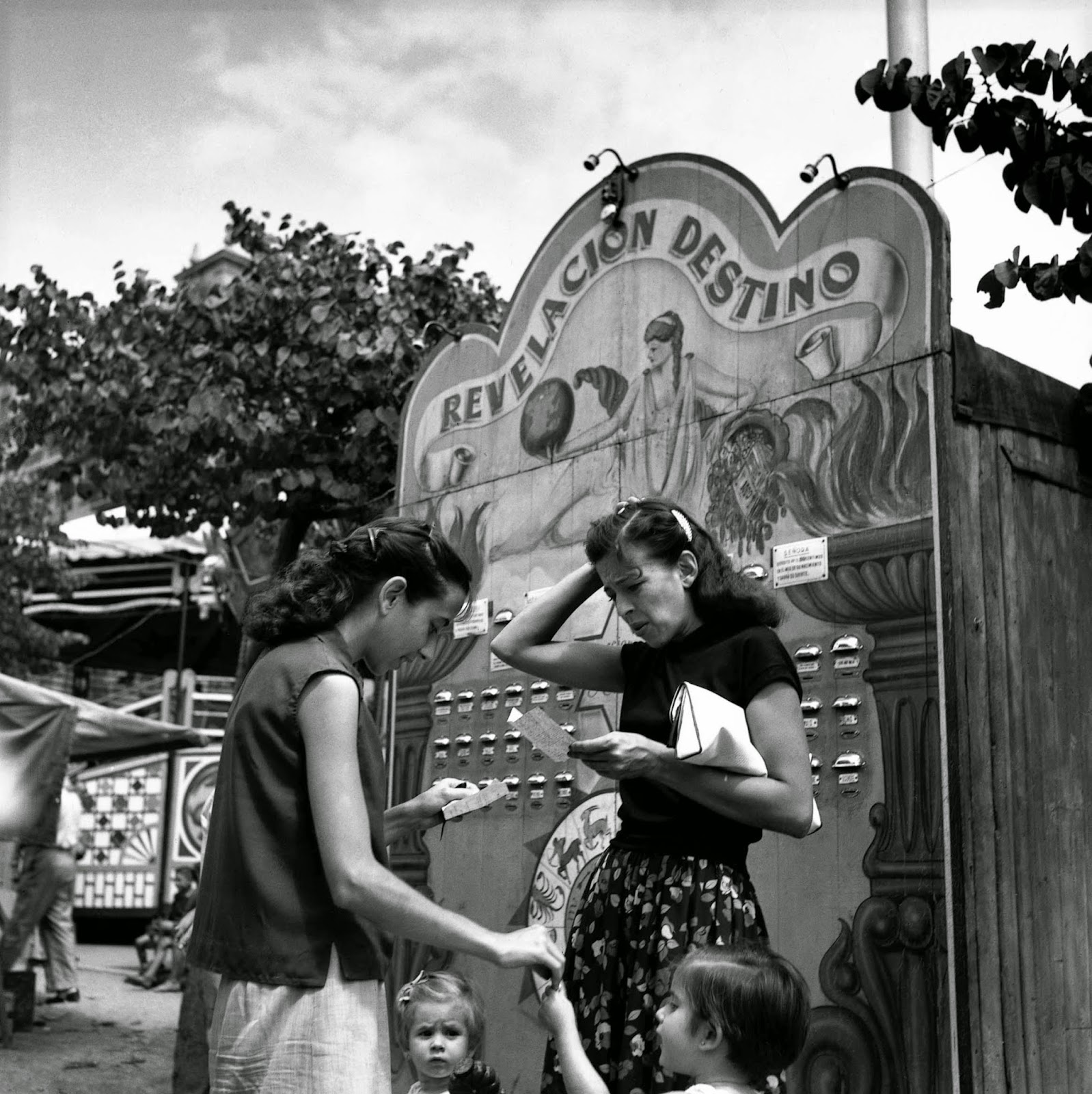 50s vintage scene