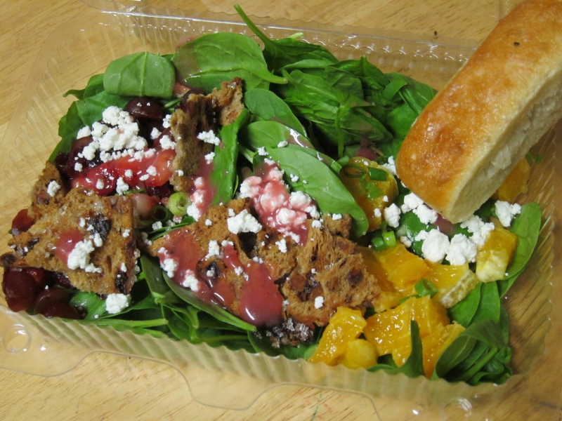 Review Corner Bakery Cafe Spinach Sweet Crisp Salad