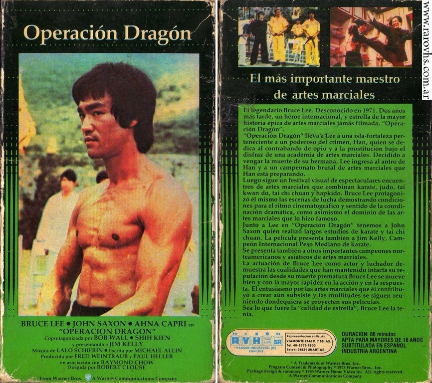 Operación Dragón / Enter the Dragon (1973) con Bruce Lee