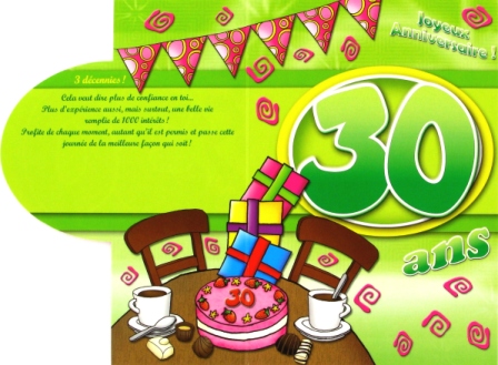 Anniversaire Femme 30 Ans Anniversaire Femme 30 Ans