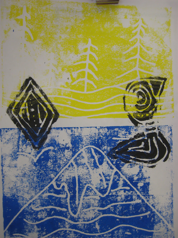 Ms. Liebel's Classroom Scratch Foam Art