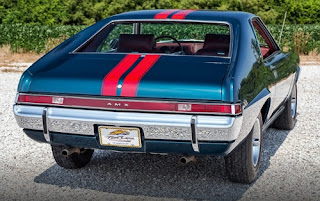 1968 American Motors Corporation (AMC) AMX 1968 AMC AMX Sports Coupe Rear