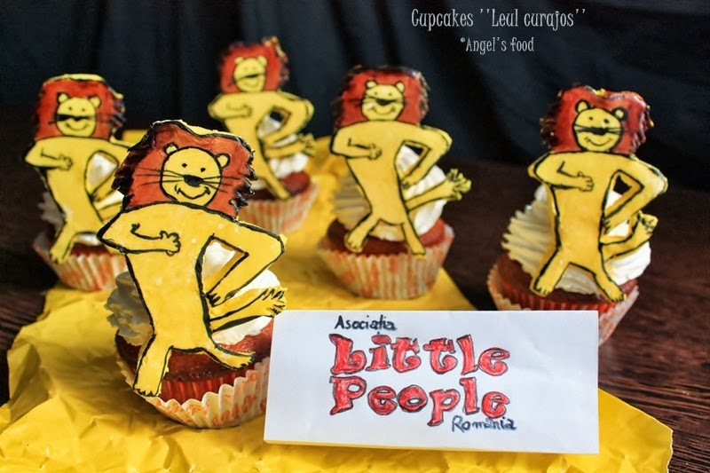 Cupcakes ''Leul curajos''