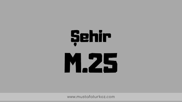 m25 m25
