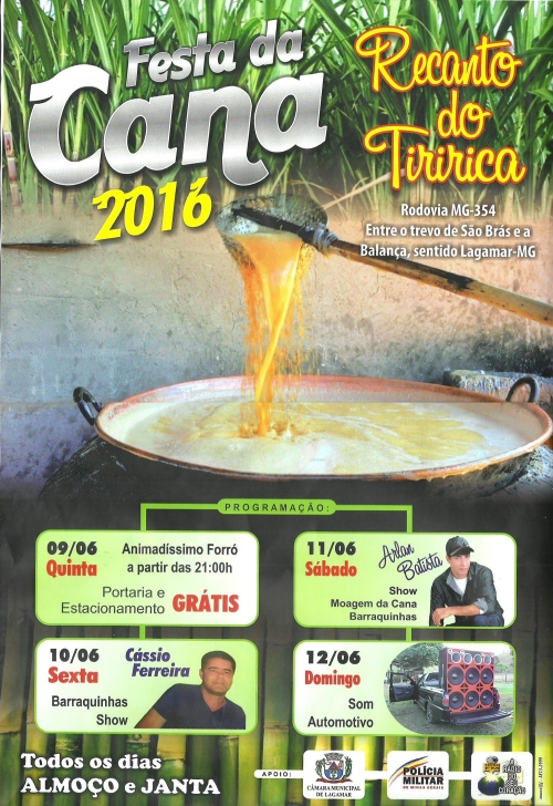 Festas de Carros de Boi e a cultura do sertanejo: Festa da Cana 2016