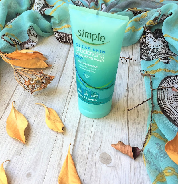 simple exfoliating wash