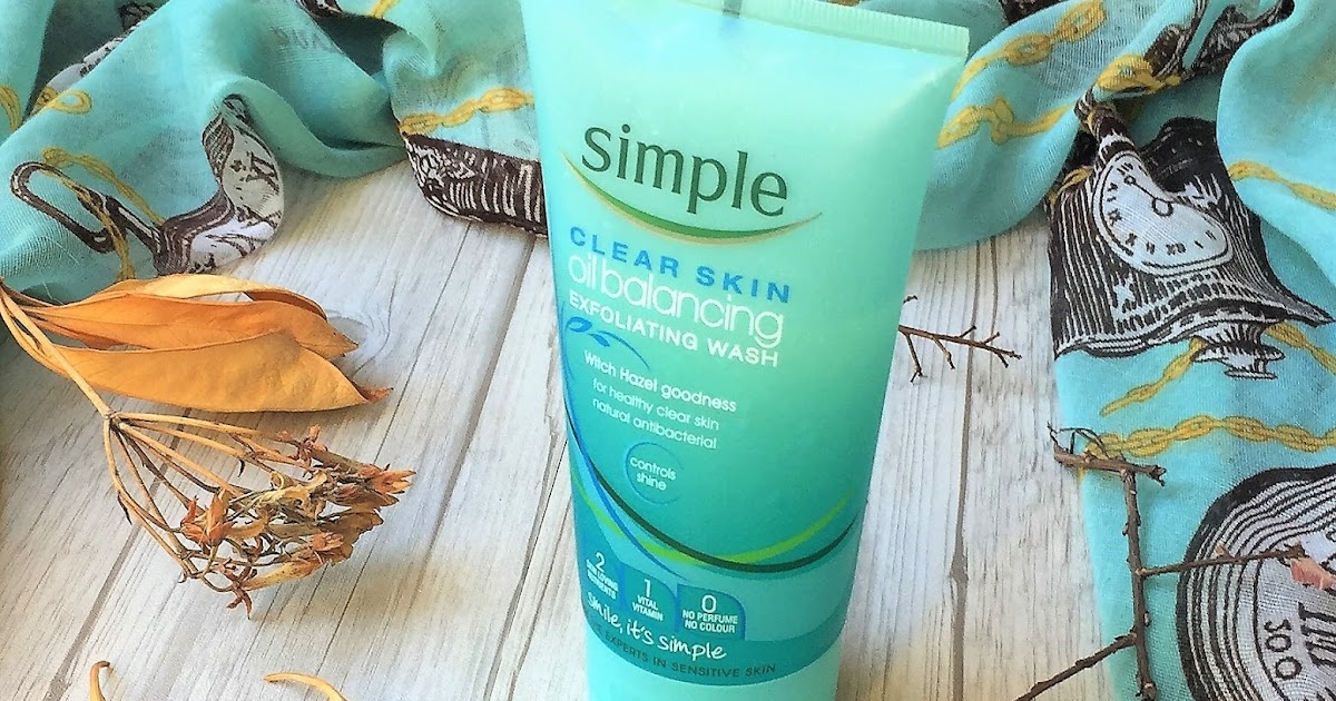 simple exfoliating cleanser