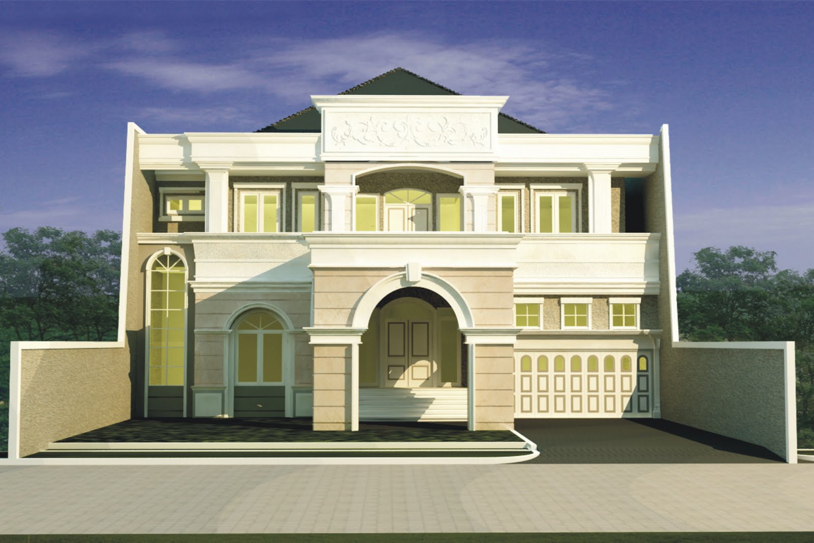 Rumah Minimalis Modern Klasik Hunian Damai dan Tenang Rumah Minimalis Modern Klasik Hunian Damai dan Tenang