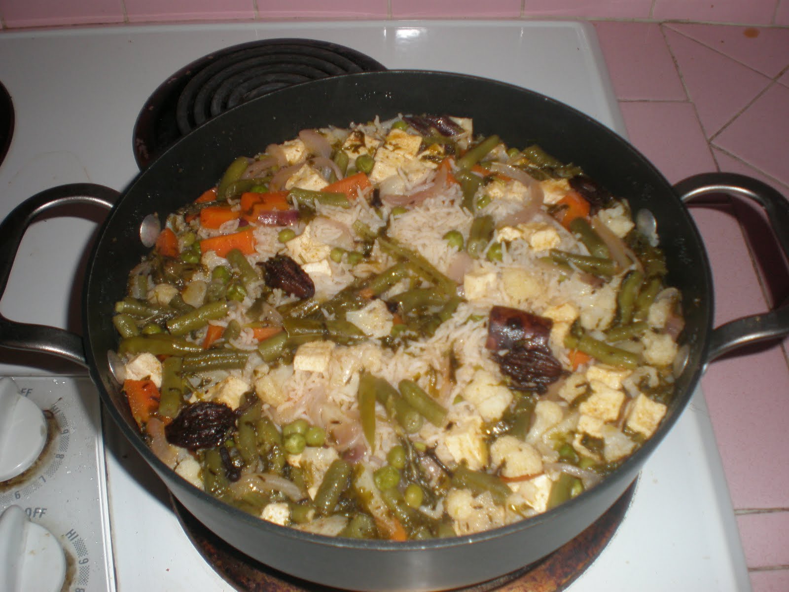 Beshana Indian Samayal Vegetable Rice/ Vegetable Pulao