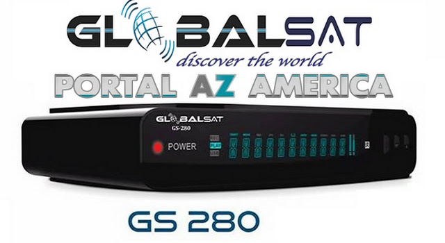 Resultado de imagem para GLOBALSAT GS280 PORTAL AZAMERICA