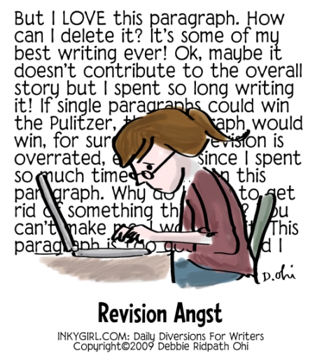 Revision of an essay begins