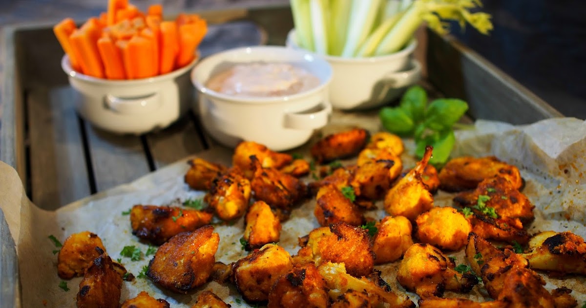 Chicken wings kukkakaalista Tinskun keittiössä ja Tyynen kaa