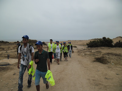 شباب إمسوان : حملة نظافة شاطئ تلضي 2015