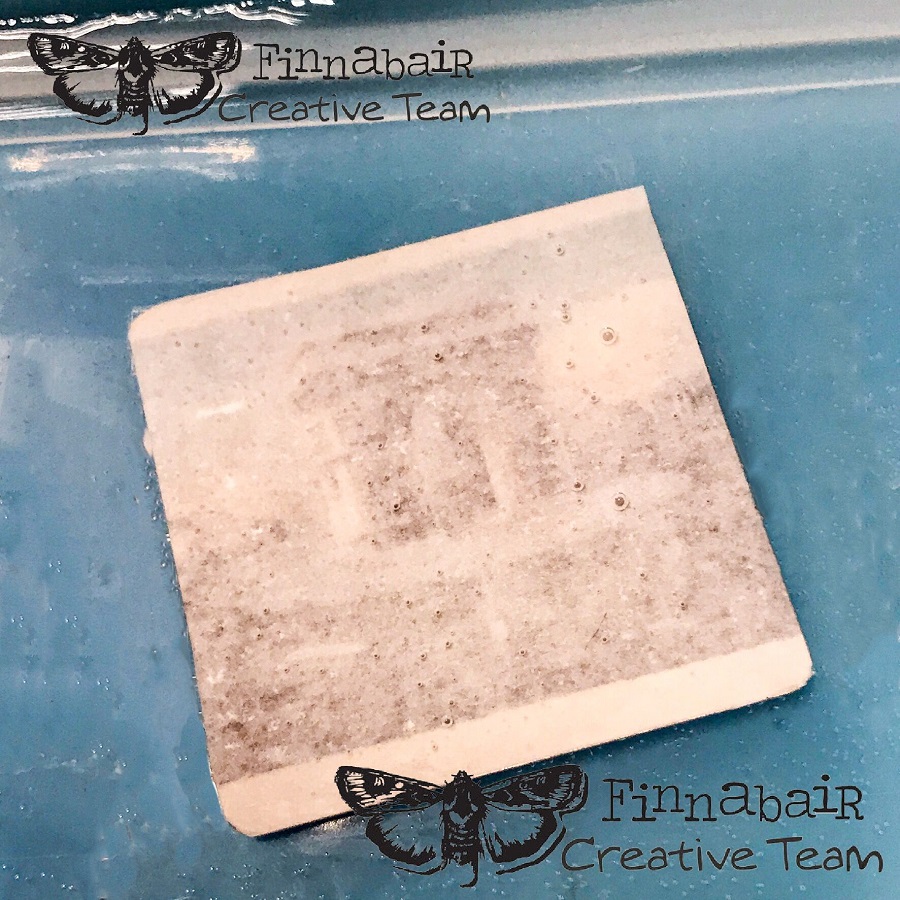 Finnabair Image Transfers On Metal
