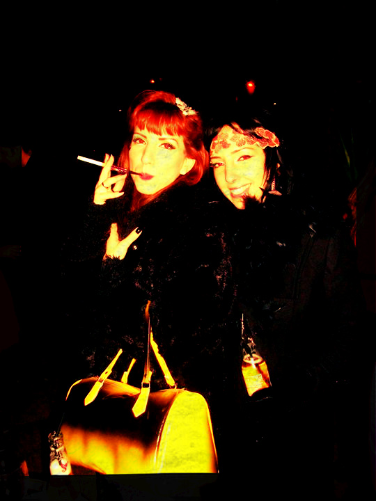 MariLon The New Old The Magic of a Lady with cigarette through the