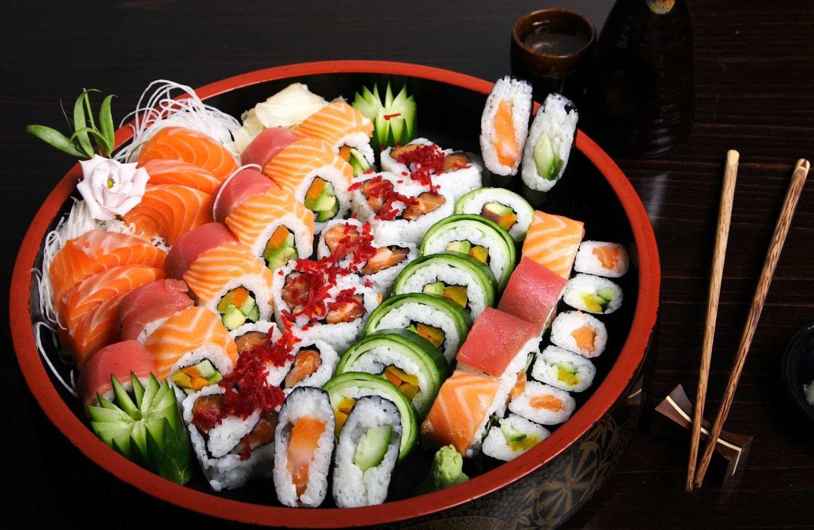 The Difference between authentic Japanese sushi and sushi around the