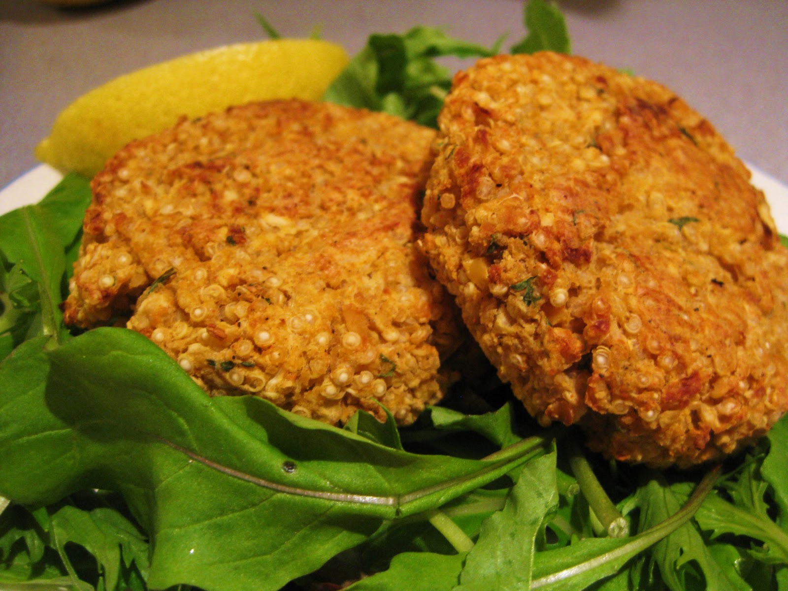 The Queen of Quinoa Vegan Quinoa Burgers