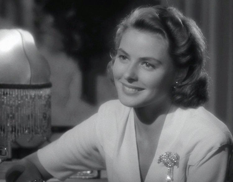 Gods and Foolish Grandeur Ingrid Bergman/Ilsa Lund, her first scene in Casablanca, 1942 Gods and Foolish Grandeur Ingrid Bergman/Ilsa Lund, her first scene in Casablanca, 1942
