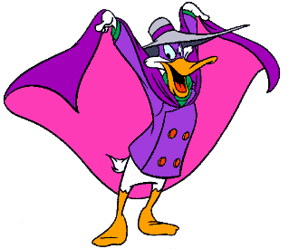 Cartoon Characters: Darkwing Duck (PNG)